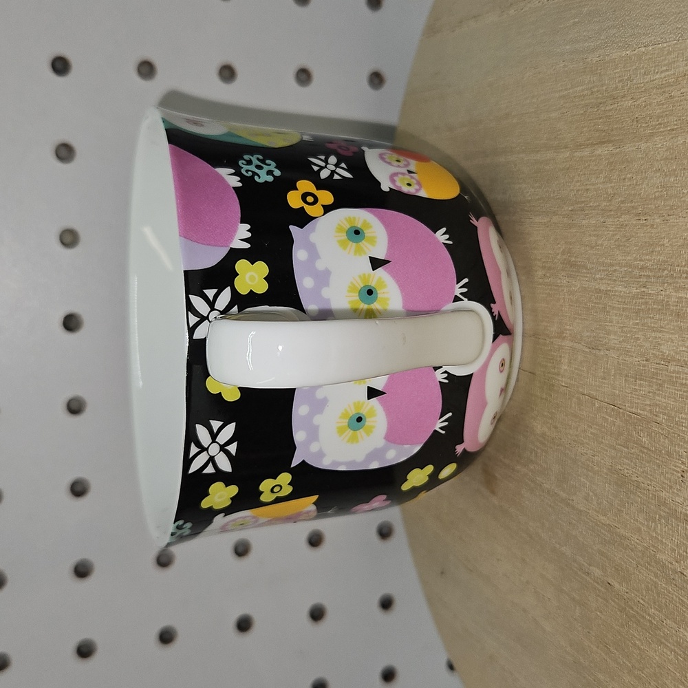 OWLS By Creative Tops Ltd Ceramic Colorful Mug 4.25"  16 oz - Picture 2 of 10